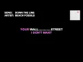 Beach Fossils - Down The Line (Karaoke)