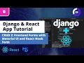 Django React App Tutorial React JS Forms with Material UI and React Hook Form