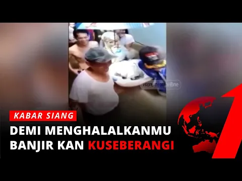 VIRAL! Diterjang Banjir, Pasangan Pengantin di Mampang Diperlakukan Tak Lazim | tvOne