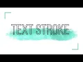 Pure CSS Text Stroke Effect CSS Text Effect