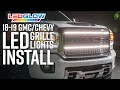 LEDGlow How to Install 2018-2019 GMC Sierra LED Grill Lights