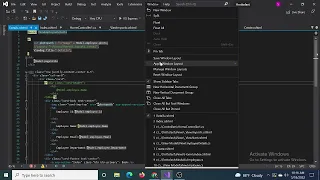 How to set solution explorer in right site