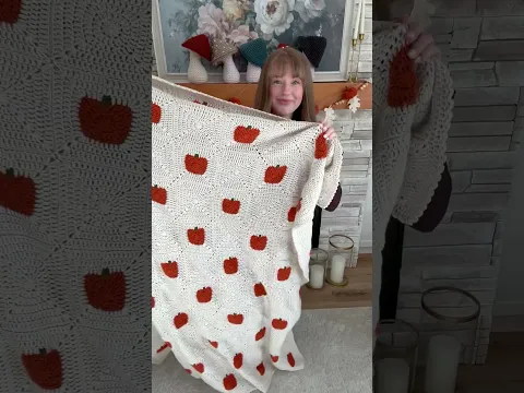 The Pumpkin Patch Blanket Crochet Pattern