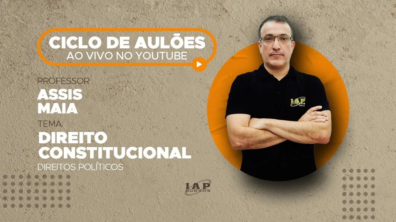 LIVE: DIREITOS POLÍTICOS - CONSTITUCIONAL.