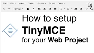 How to setup TinyMCE TinyMCE