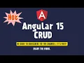Angular 15 CRUD with Bootstrap v5 JSON-Server Standalone Components