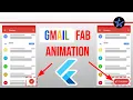 Gmail like Floating Action Button Animation based on scroll in Flutter - Extended FAB
