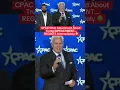 CPAC Chair Asks Crowd About IMPEACHMENT It Goes VERY WRONG