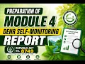 MODULE 4 SELF-MONITORING REPORT
