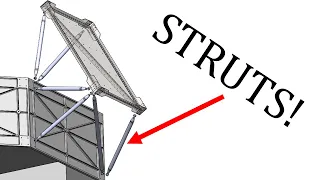 Strut Structures and a Python Script to Calculate Them