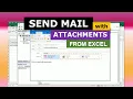 Send Mail with Attachments from Excel via Outlook