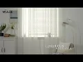 MIULEE Moroccan Sheer Curtains