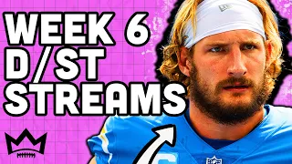 Week 6 Start Em Sit Em DST Streaming Defense Rankings Fantasy Football 2022