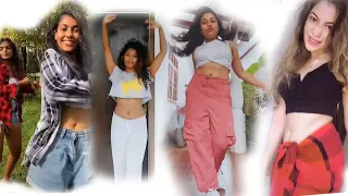 sri lanka navel show hot and sexy ticktock girls showing navel collection 02