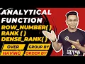Unlocking the Power of Analytical Functions in Oracle SQL