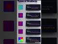 type of Gradients in css