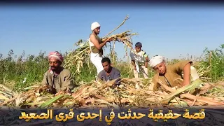 يا من تجهل الصعيد نحن خط الم   وت منبع العصبية     قصة حقيقية حدثت في إحدى قرى الصعيد دندنها
