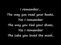 Download Lagu Mocca-I Remember (Lyrics on Screen)