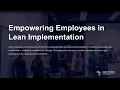 Empowering Employees in Lean Implementation