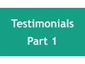 Arabic Tutorial Create Template 3 - Create Testimonials Part 1