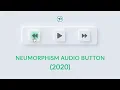 NEUMORPHISM BUTTON 2020 PLAYER BUTTON USING HTML CSS