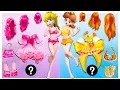 Princesses Peach Daisy Rosalina and Pauline Clothes Switch up Style Wow