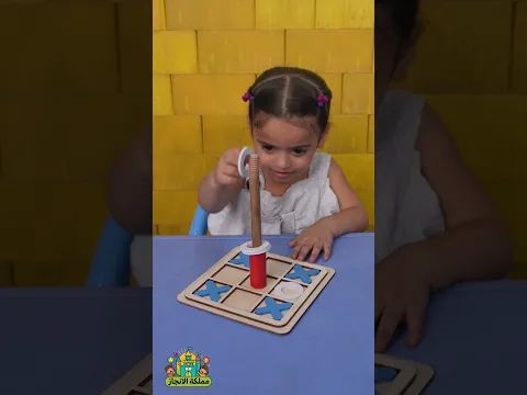 🎯 تحدي عدّ الحلقات مع نرجس! 🔢 هل ستنجح في وضعها كلها؟