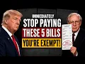 Seniors Are Now Legally Exempt From These 5 Bills in 2026 Most Are Still Paying Full Price
