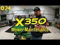 How to Install Home Maintenance Kit on John Deere X350 Mower