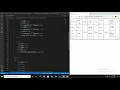 How to make Time table using HTML Table tag