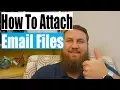 How to Attach a File in any Email