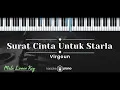 Download Lagu Surat Cinta Untuk Starla – Virgoun KARAOKE PIANO - MALE LOWER KEY