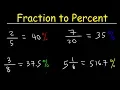 Fraction to Percent Conversion