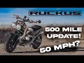 Honda Ruckus Update 500 Miles