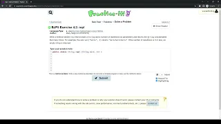 Exercise 4 2 repl Java Tutorial Practice-It