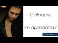 Calogero - En apesanteur - Paroles