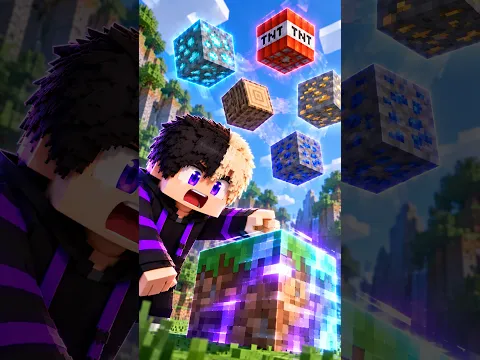 Minecraft Pero Los Bloques Cambian Aleatoriamente
