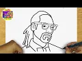 HOW TO DRAW SNOOP DOGG