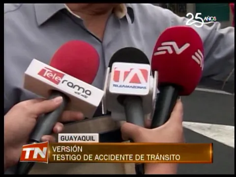 Mujer fue atropellada cuando intentó cruzar la calle