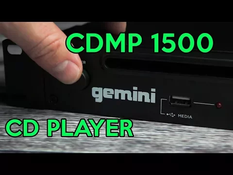 Download MP3 Gemini CDMP 1500 CD player