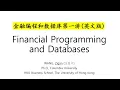 Financial Programming Databases - English