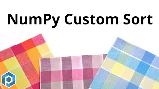 Python NumPy Sort with Custom Order