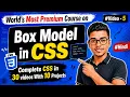 CSS Box Model Explained Margin Border Padding Content