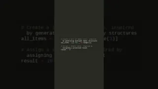 Quick Python List Creation Trick