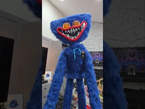 New 8 Foot Huggy Wuggy Halloween Animatronic!