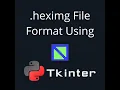 Using hexadecimal colors to create your own image file format with TKinter