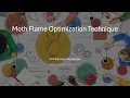 Moth Flame Optimization Technique