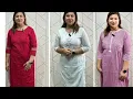 Beautiful trending ready to wear cotton kurti sets