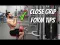 Close Grip Lat Pulldown Form 6 Quick Tips
