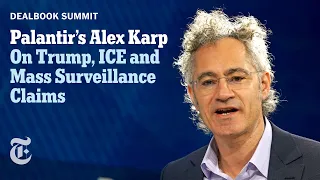Palantir C.E.O. Alex Karp Defends Aiding Trump’s Immigration Policies